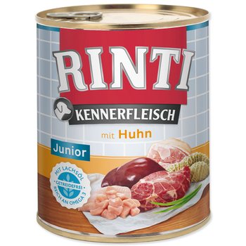 Konzerva Rinti Kennerfleisch Junior kuře 800g-KS