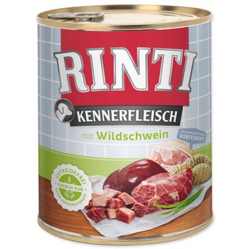 Konzerva Rinti Kennerfleisch Adult divočák 800g-KS