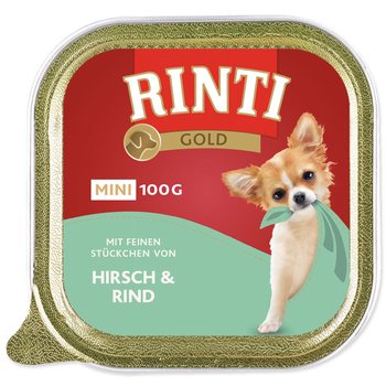 Vanička Rinti Gold Adult Mini jelen a hovězí 100g-KS