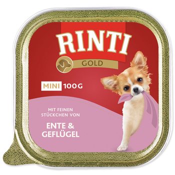 Vanička Rinti Gold Adult Mini kachna a drůbež 100g-KS