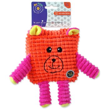 Hračka BeFun CALYPSO senior čtverec oranžový 12,5cm-KS