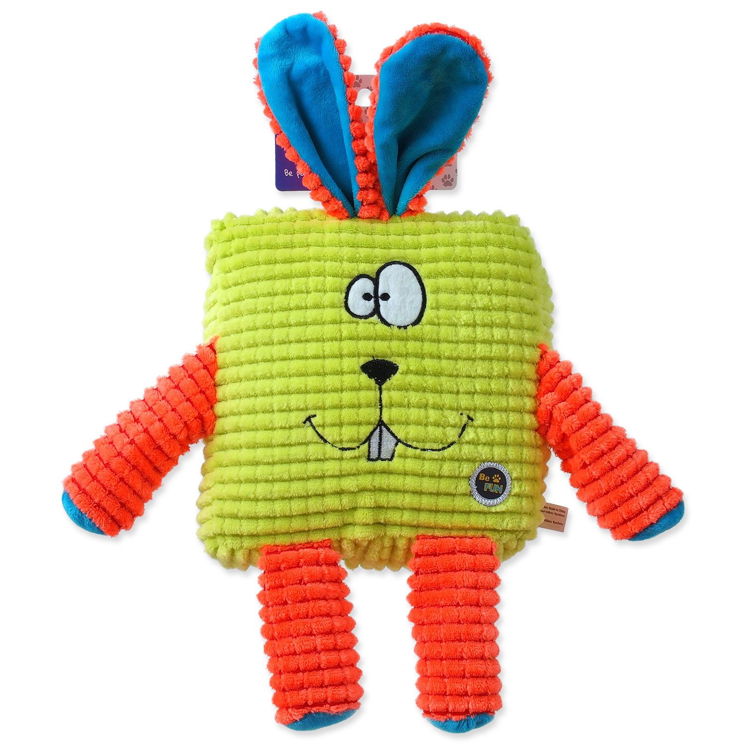 Hračka BeFun CALYPSO senior čtverec zelený 17,5cm-KS