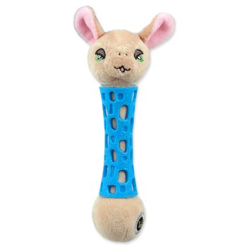 Hračka BeFun ovce plyšová s TPR gumou pro štěně 17cm-KS