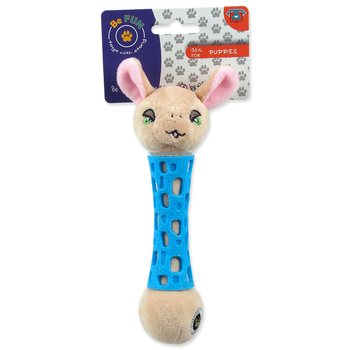 Hračka BeFun ovce plyšová s TPR gumou pro štěně 17cm-KS