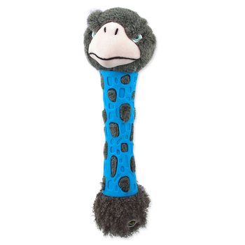 Hračka BeFun pštros plyšový s TPR gumou pro štěně 38cm-KS