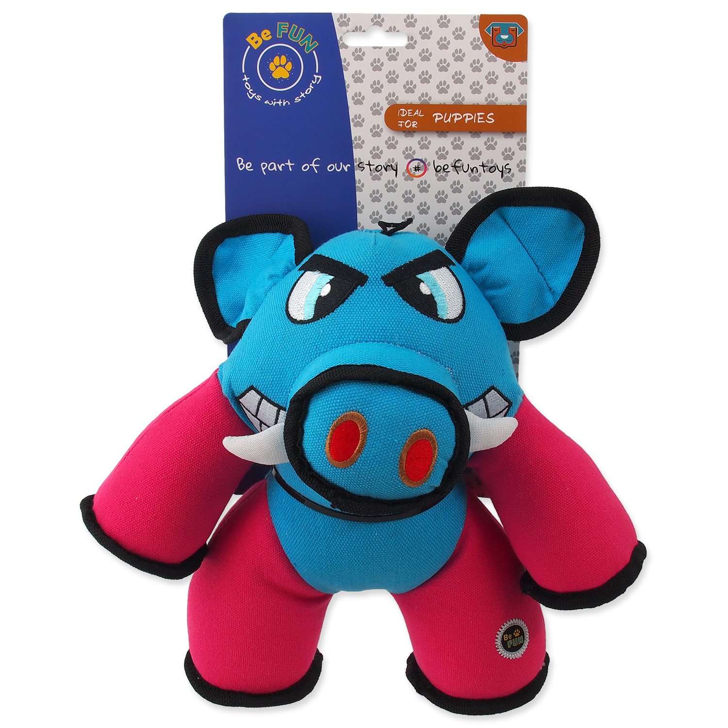 Hračka BeFun ANGRY divočák pro štěně 25cm-KS