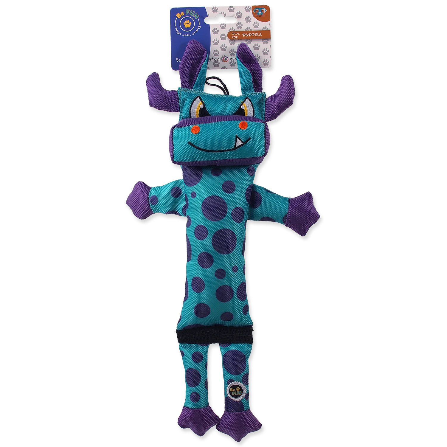 Hračka BeFun ROBBOT pro štěně tyrkysová 38cm-KS