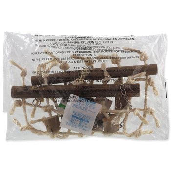 Hračka Epic Pet stěna šplhací čtverec lanová s dřívky 23cm-KS