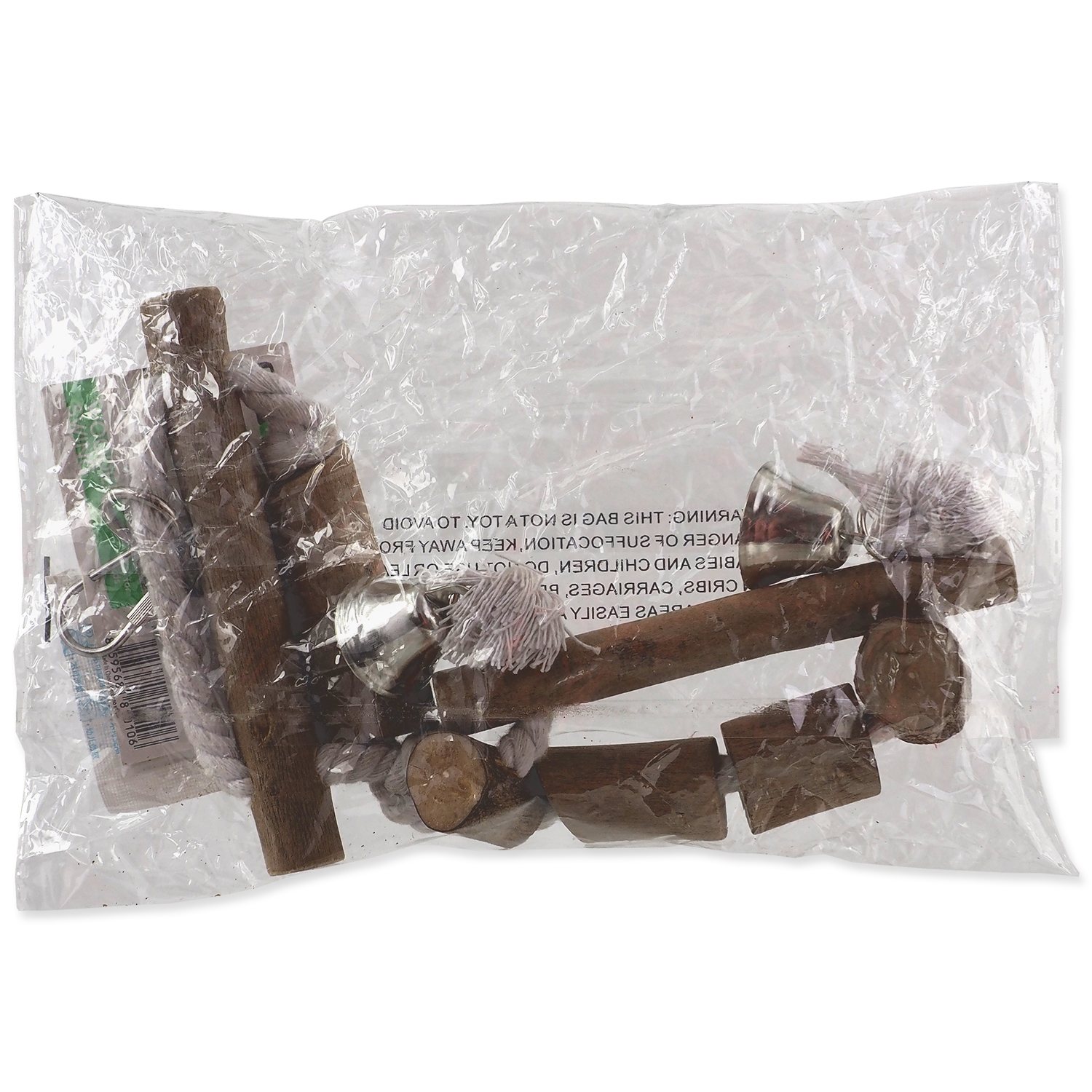 Hračka Epic Pet houpačka dřevěná s lanem 32cm-KS