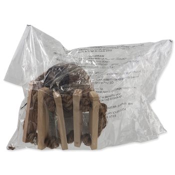 Budka Epic Pet kokos s dřeveným žebříkem na laně 45cm-KS