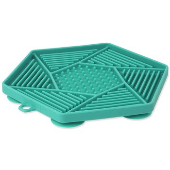 Podložka lízací Epic Pet Lick&Snack hexagon světle zelený 17x15cm-KS