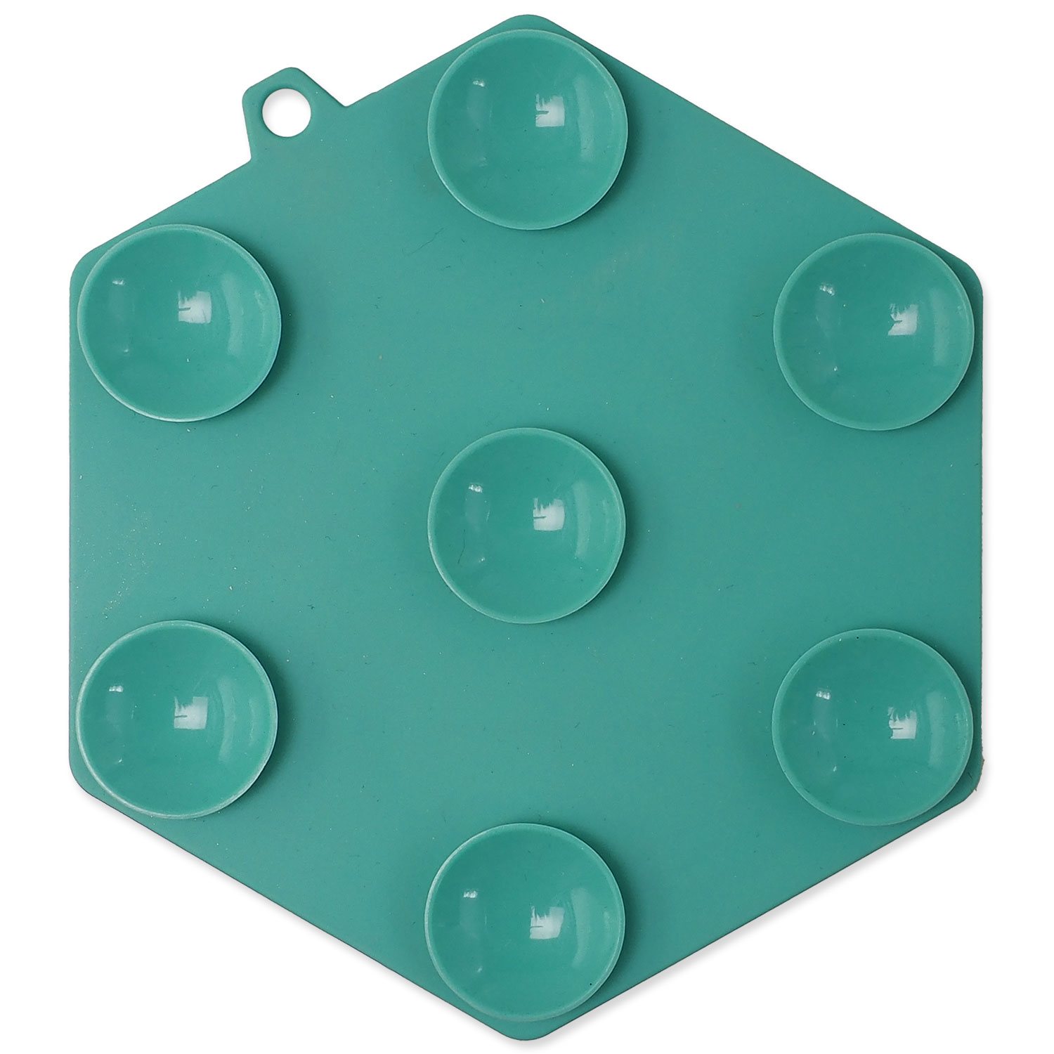 Podložka lízací Epic Pet Lick&Snack hexagon světle zelený 17x15cm-KS