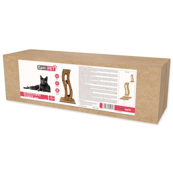 Škrabadlo EP ve tvaru vlny s hračkou 30x30x61cm-KS