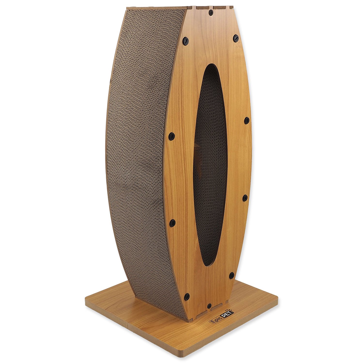 Škrabadlo EP ve tvaru oválu s hračkou 30x30x61cm-KS