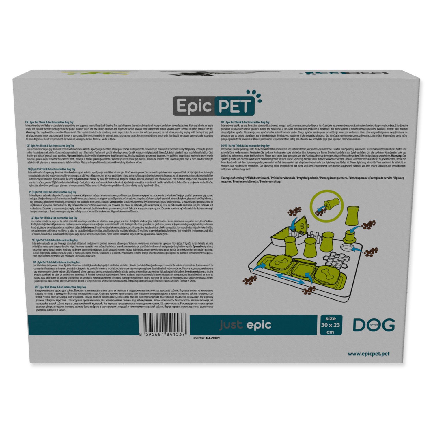 Hračka Epic Pet Think & Eat interaktivní 30cm