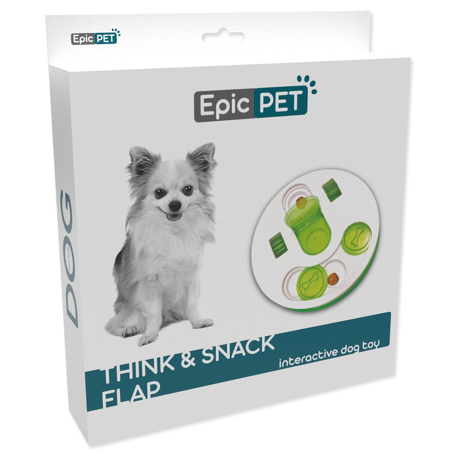 Hračka Epic Pet Think & Snack Flap interaktivní 23cm-KS