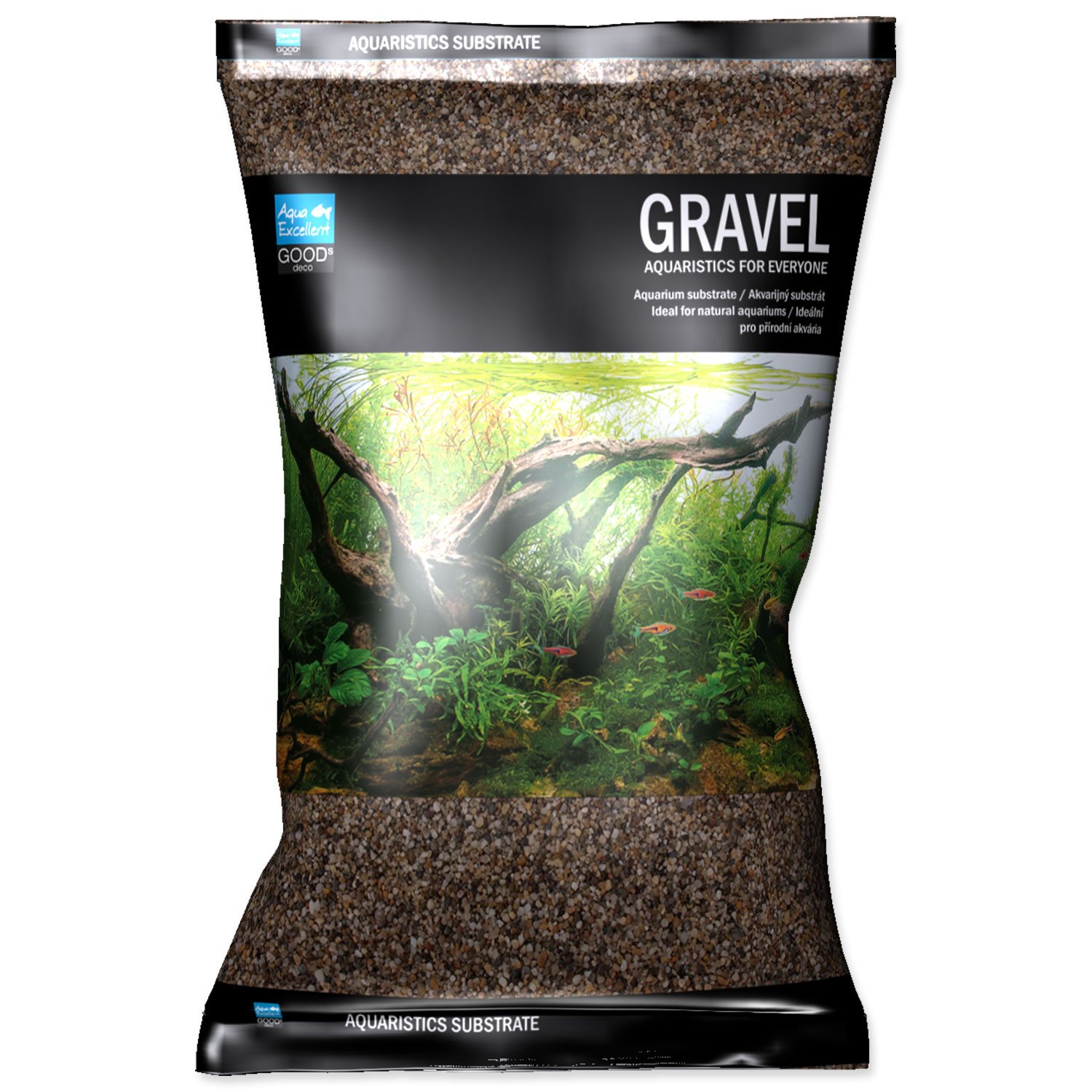 Písek Aqua Excellent říční 2-4 mm 8kg-KS