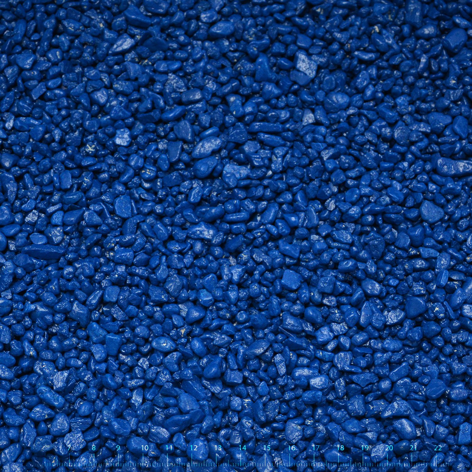 Písek Aqua Excellent modrý 3-6mm 1kg-KS