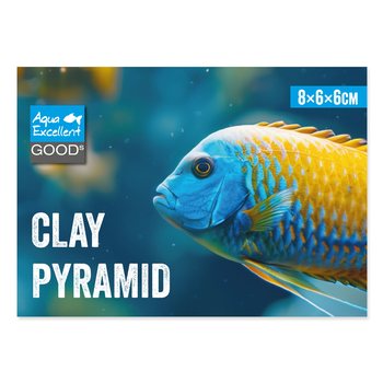 Dekorace Aqua Excellent pyramida 8x6x6cm-KS