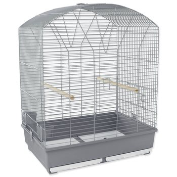 Klec Bird Jewel Vanesa šedá 67x46x82cm-KS