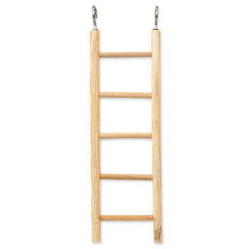 Hračka Bird Jewel žebřík dřevěný 5 příček 22,5x5cm-KS