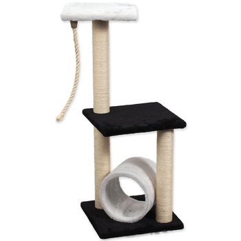 Odpočívadlo Magic Cat Andrea béžovo-černé 35x35x85cm-KS