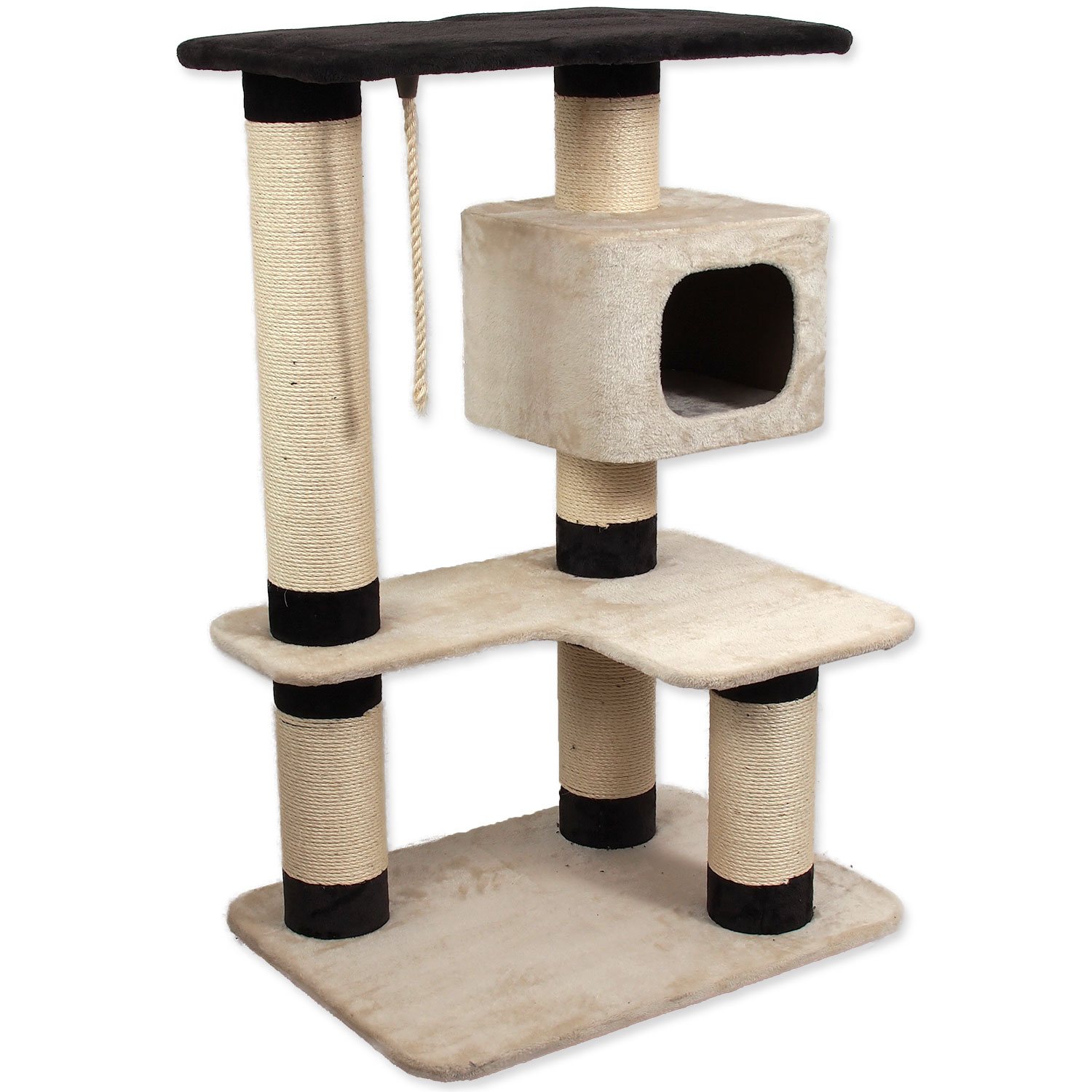 Odpočívadlo Magic Cat Valerie béžovo-hnědé 80x60x121cm-KS