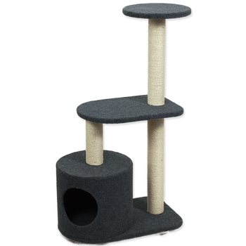 Odpočívadlo Magic Cat Renata koberec šedé 53x34x95cm-KS