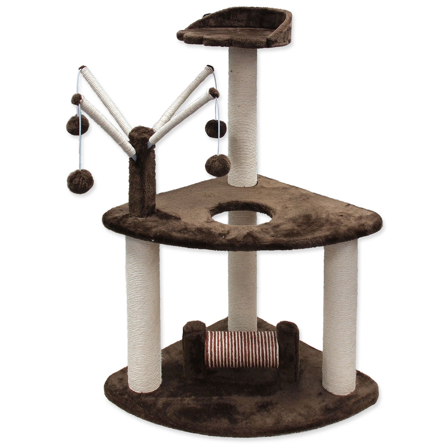 Odpočívadlo Magic Cat Adriana hnědé 50x50x93cm-KS