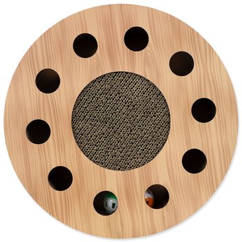 Škrabadlo Magic Cat Interactive kruh 1 kartonové 33x33x6cm-KS