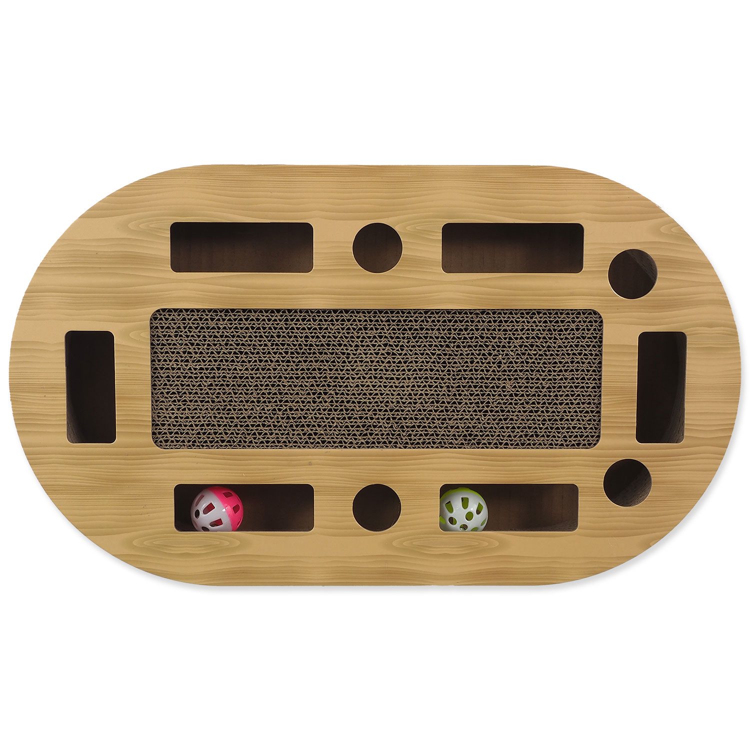 Škrabadlo Magic Cat Interactive ovál 1 kartonové 52x30x6cm-KS