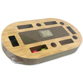 Škrabadlo Magic Cat Interactive ovál 1 kartonové 52x30x6cm-KS