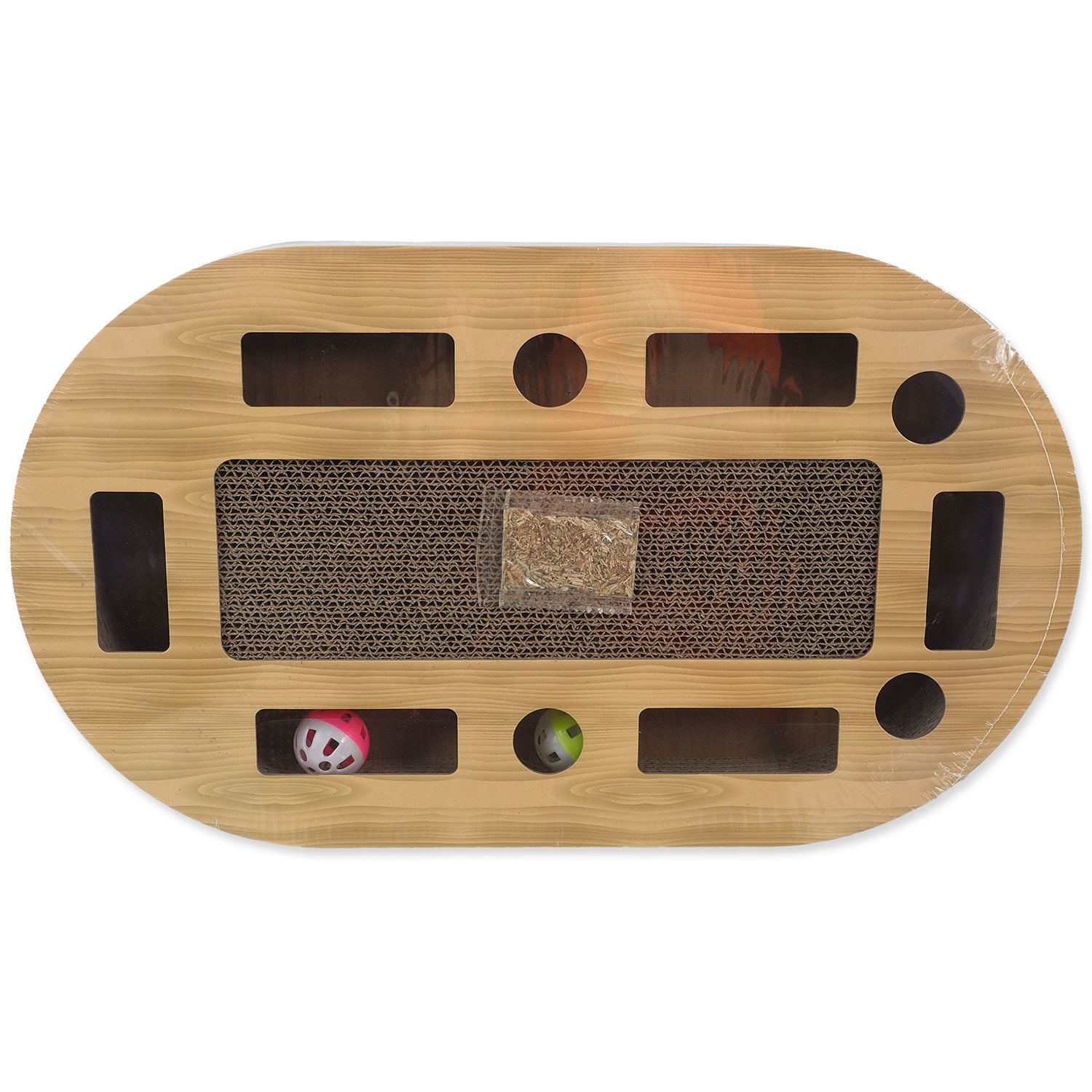 Škrabadlo Magic Cat Interactive ovál 1 kartonové 52x30x6cm-KS