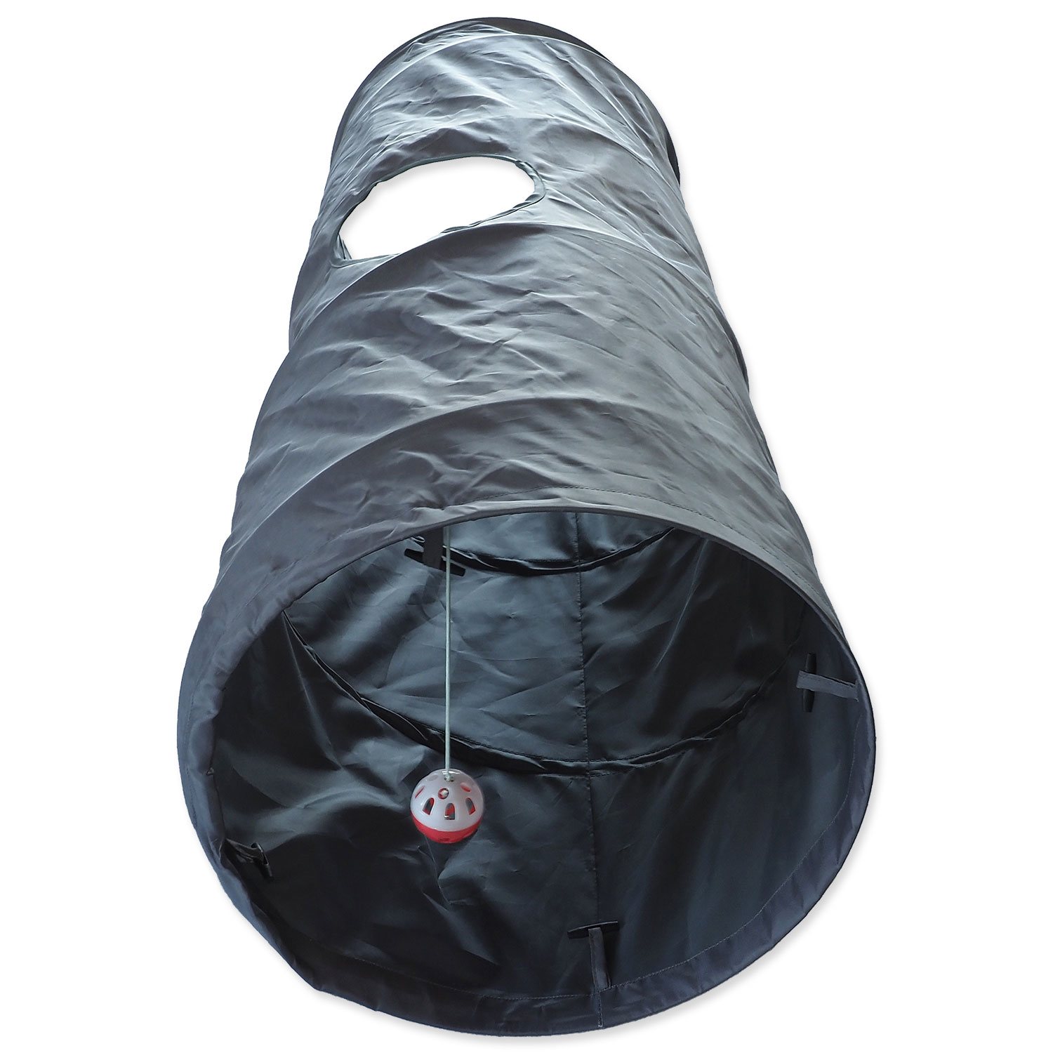 Tunel Magic Cat šedý 90x35cm-KS