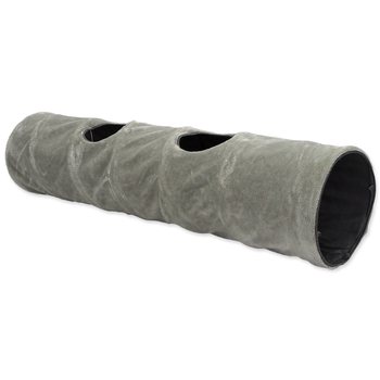 Tunel Magic Cat XL plyš šedý 150x35cm-KS