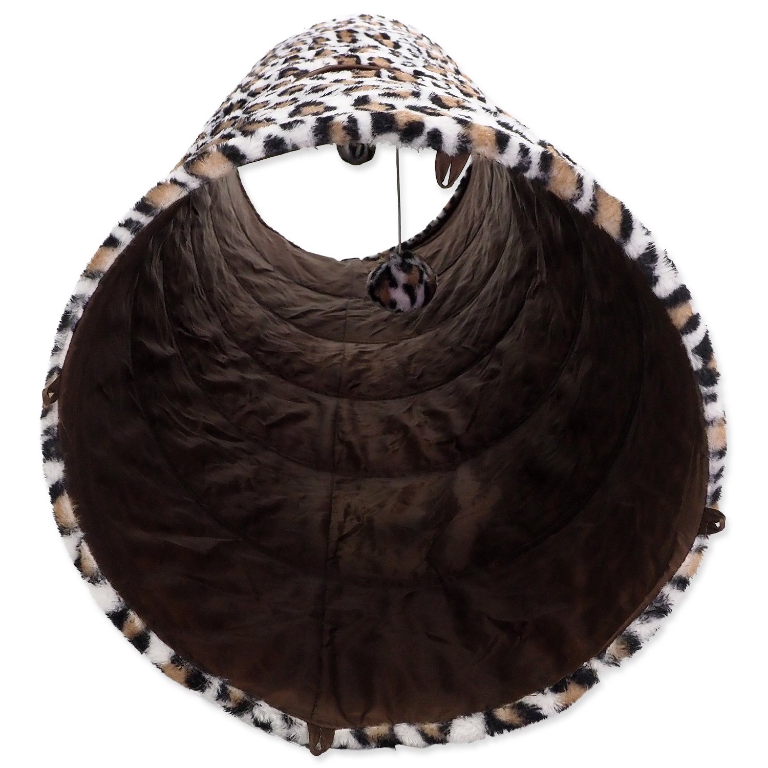 Tunel Magic Cat XL plyš leopard 150x35cm-KS