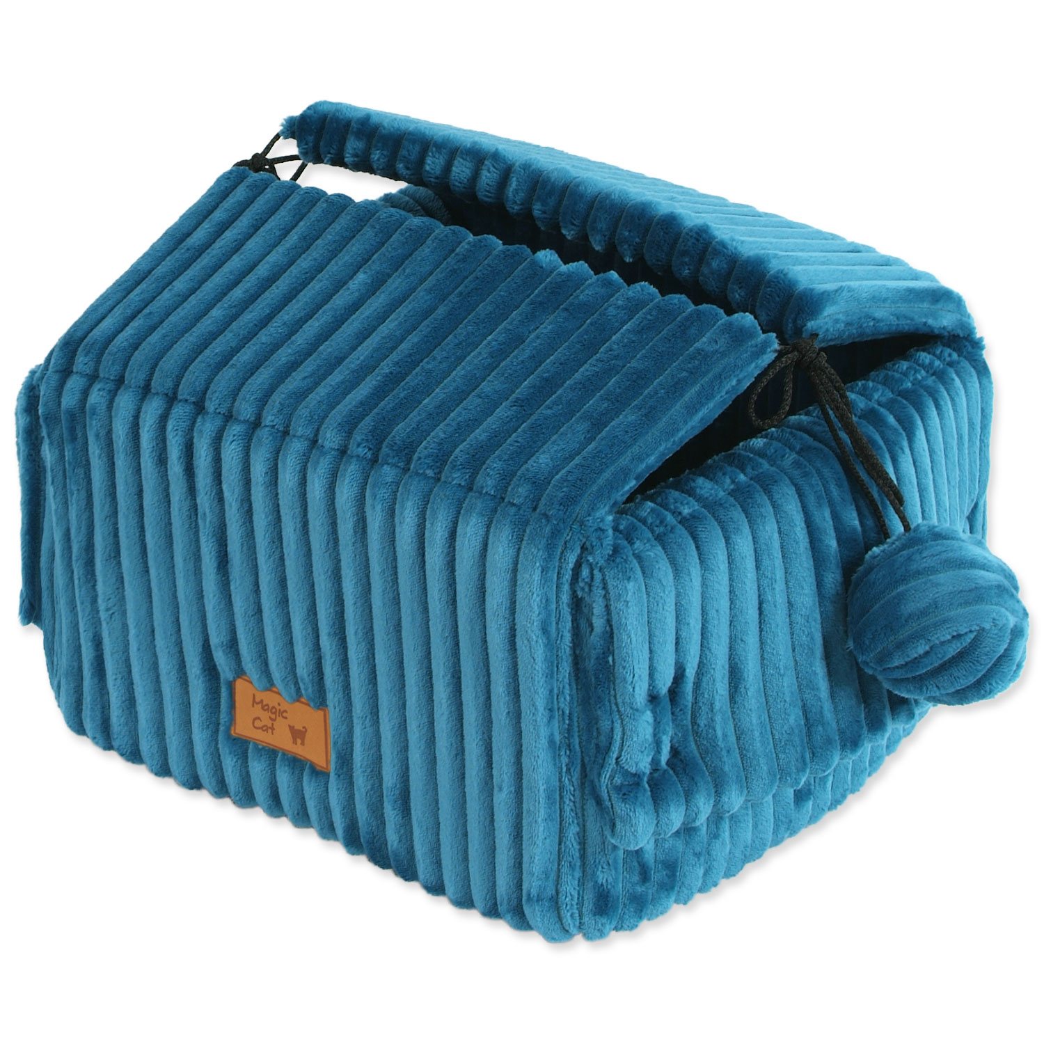 Kukaň Magic Cat Stripe modrá 40x36cm-KS