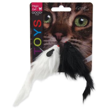 Hračka Magic Cat myš plyš chrastící 11cm 2ks-KS