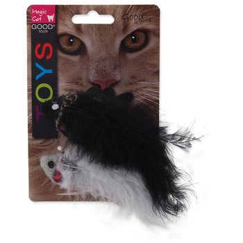 Hračka Magic Cat se vzorem, chrastící a catnip mix 11cm 2ks-KS