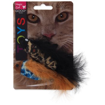 Hračka Magic Cat se vzorem, chrastící a catnip mix 11cm 2ks-KS