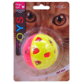 Hračka Magic Cat míček neon jumbo s rolničkou 6cm-KS
