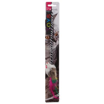 Hračka Magic Cat prut s myškou a ocáskem 30cm-KS