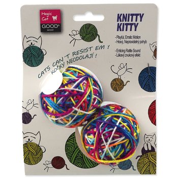 Hračka Magic Cat klubko barevné 6,5cm-KS