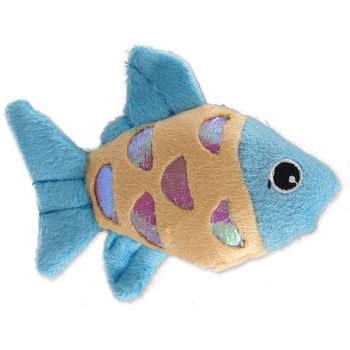 Hračka Magic Cat rybka plyš s catnip mix 10cm-KS