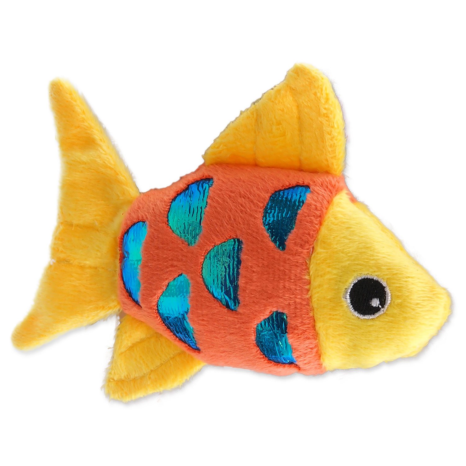 Hračka Magic Cat rybka plyš s catnip mix 10cm-KS