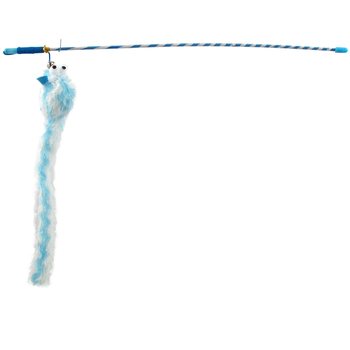 Hračka Magic Cat šidítko myška bavlna s catnip 23cm+45cm 24ks-KS