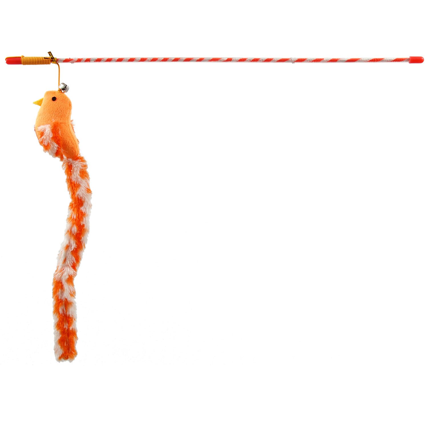 Hračka Magic Cat šidítko myška bavlna s catnip 22cm+45cm 24ks-KS