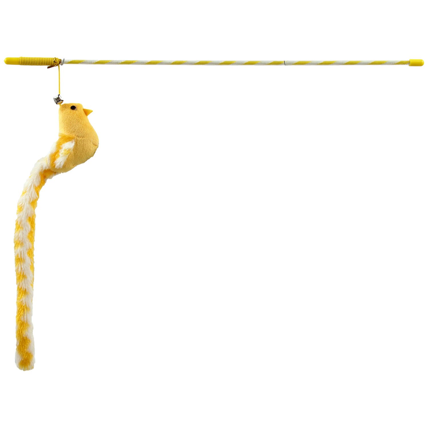 Hračka Magic Cat šidítko myška bavlna s catnip 22cm+45cm 24ks-KS