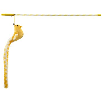 Hračka Magic Cat šidítko myška bavlna s catnip 22cm+45cm 24ks-KS