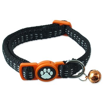 Obojek Magic Cat Nylon XS černý 1x19-31cm-KS